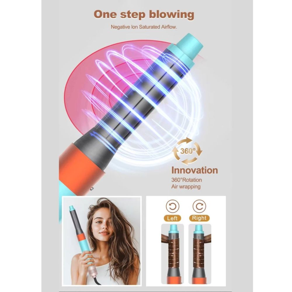 جهاز تصفيف الشعر ENZO في 1 – 6 